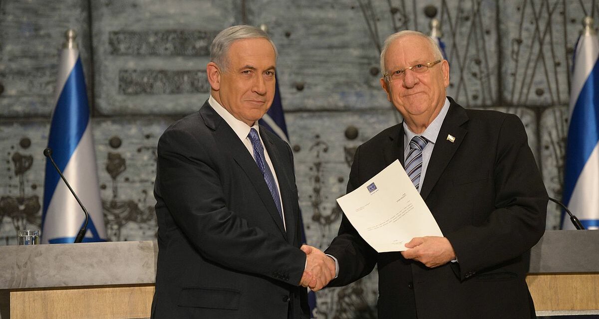 Israel News: Rivlin gives Netanyahu mandate to form government