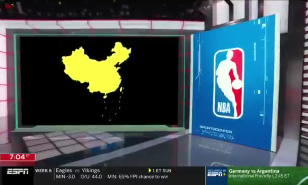 ESPN Uses Chinese Propaganda in TV Graphic