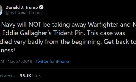 Trump declares Navy will not take away Eddie Gallagher’s SEAL Trident, as attorney blasts admiral