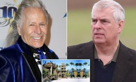 Prince Andrew’s pal Peter Nygard pictured with scantily-clad young women in estate where fashion boss is accused of rape