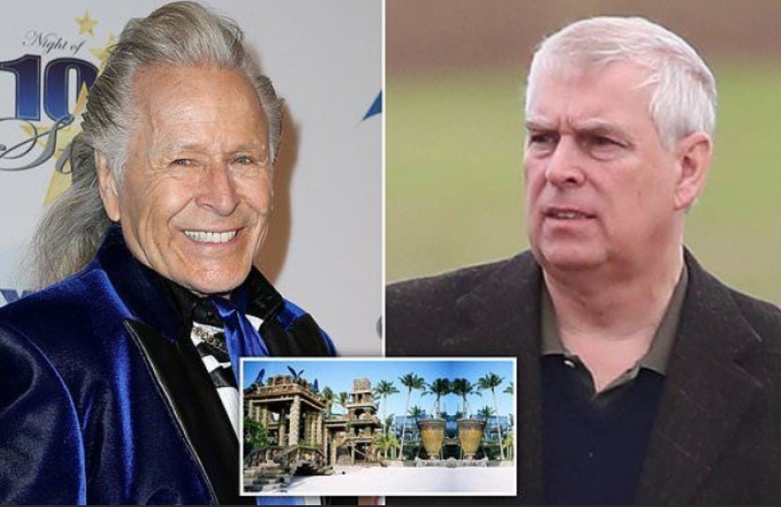 Prince Andrew’s pal Peter Nygard pictured with scantily-clad young women in estate where fashion boss is accused of rape