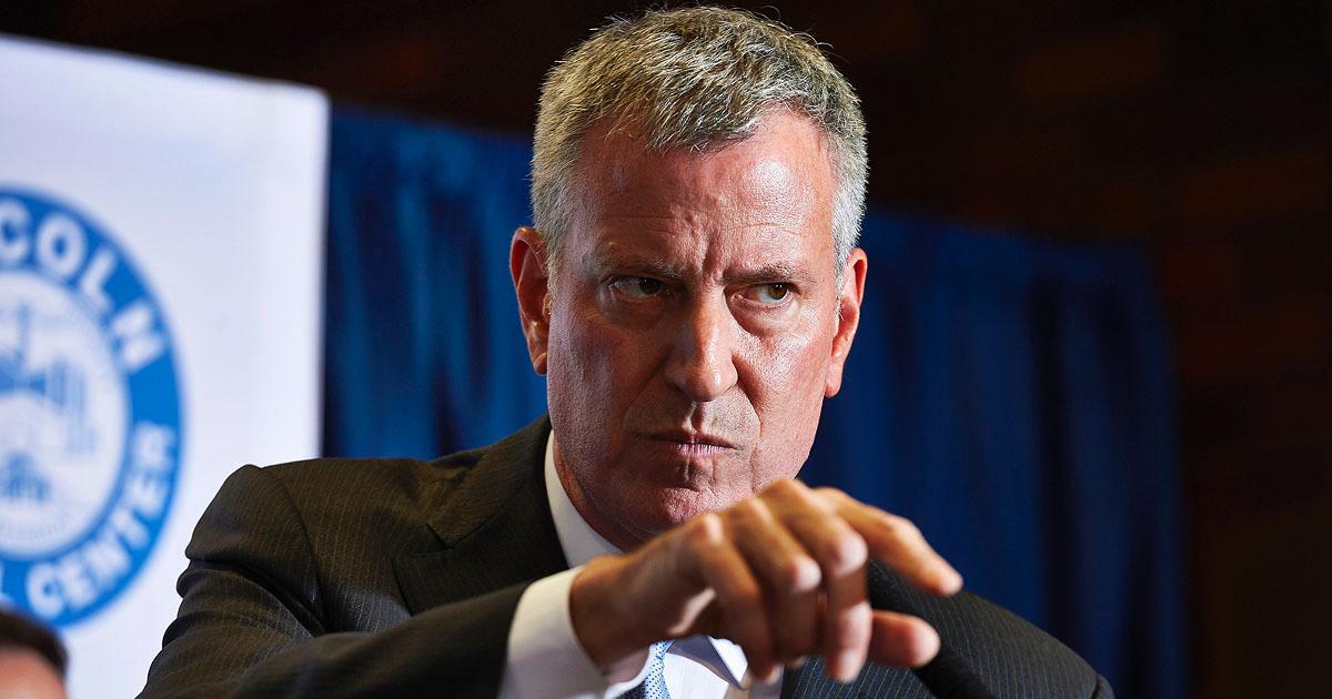 Mayor Bill de Blasio Catches Hell for Threatening to Arrest Jewish Citizens Who Gather in Large Groups