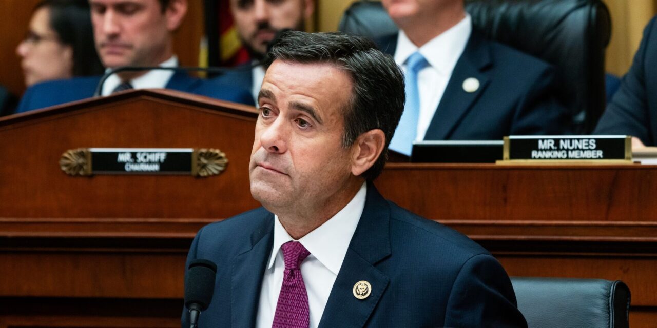 Rep. John Ratcliffe confirmed as national intelligence chief