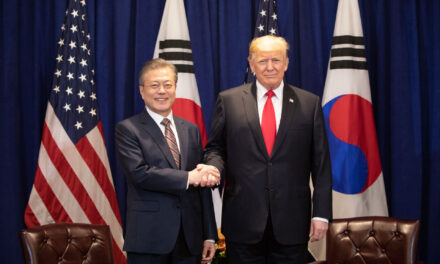 South Korean President Moon on Monday accepted U.S. President Trump’s invitation to a G7 summit slated for later this year
