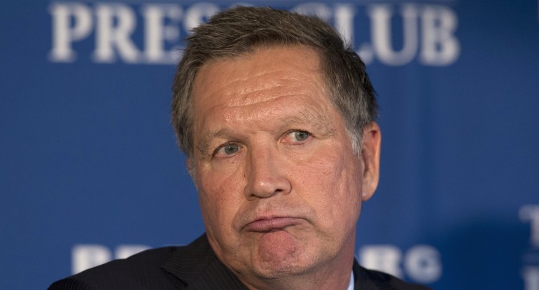 No…No it’s not; John Kasich: It’s OK for Republicans to Vote for Biden, Even Though He Supports Killing Babies